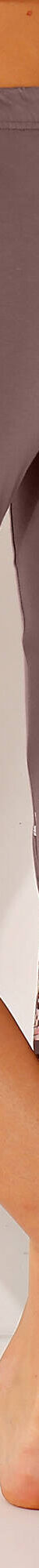 3/4-broek met bloemenprint onderaan - katoenjersey (taupe) 3/4-broek met bloemenprint onderaan - katoenjersey (taupe)